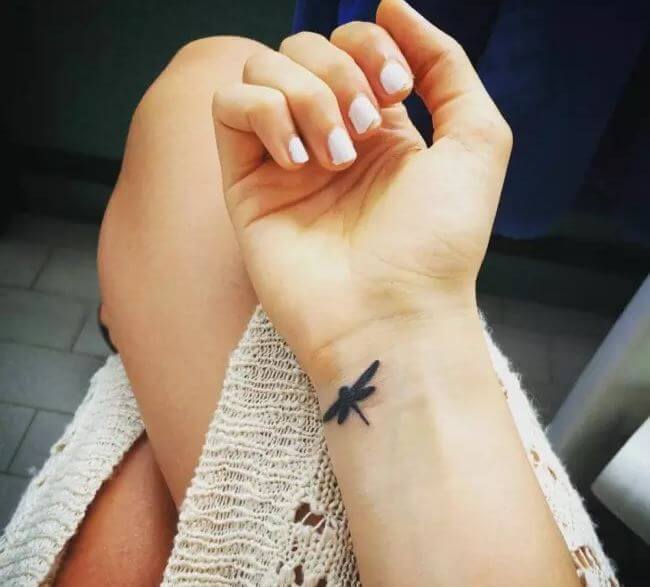 Dragonfly Tattoos Design On Hands