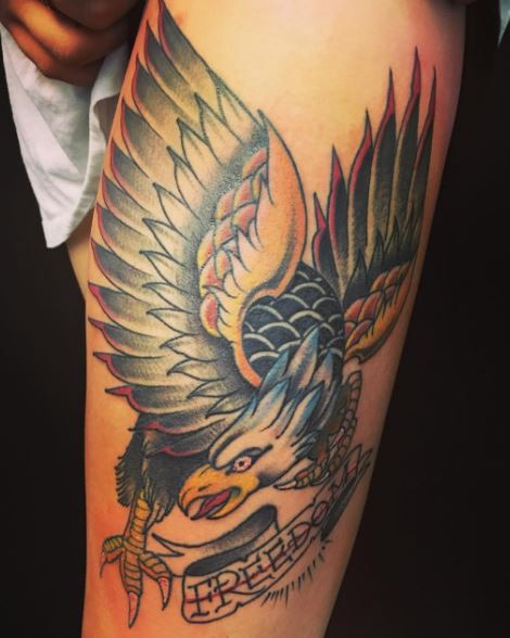 Eagle Tatto On Arm 13