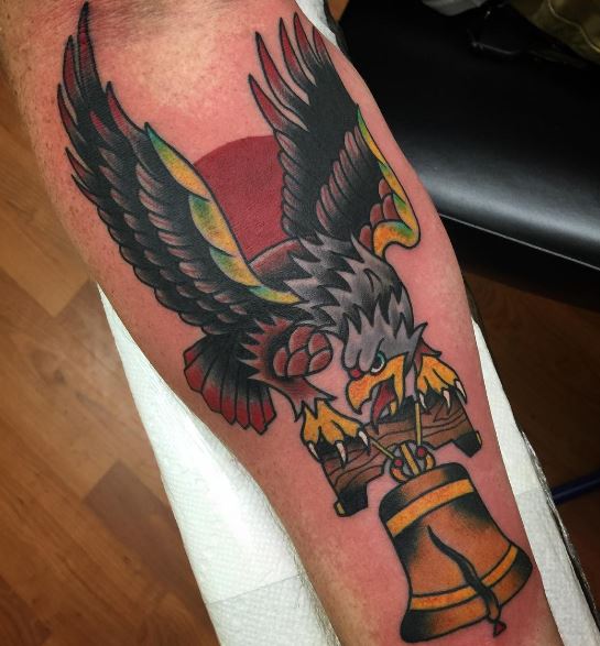 Eagle Tatto On Arm 14