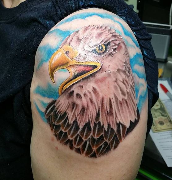 Eagle Tatto On Arm 18