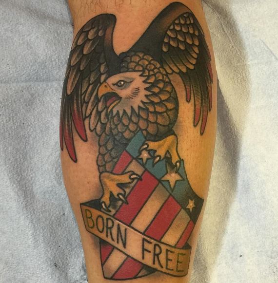 Eagle Tatto On Arm 21