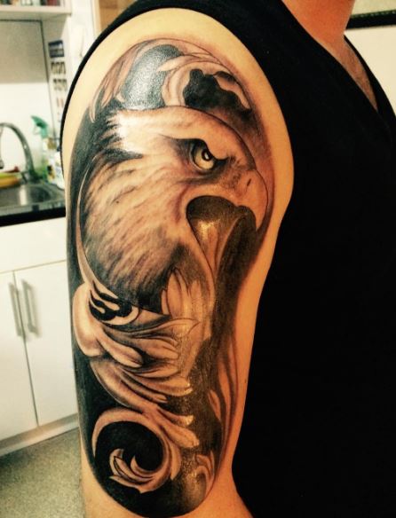 Eagle Tatto On Arm 22