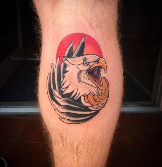 Eagle Tatto On Arm 27