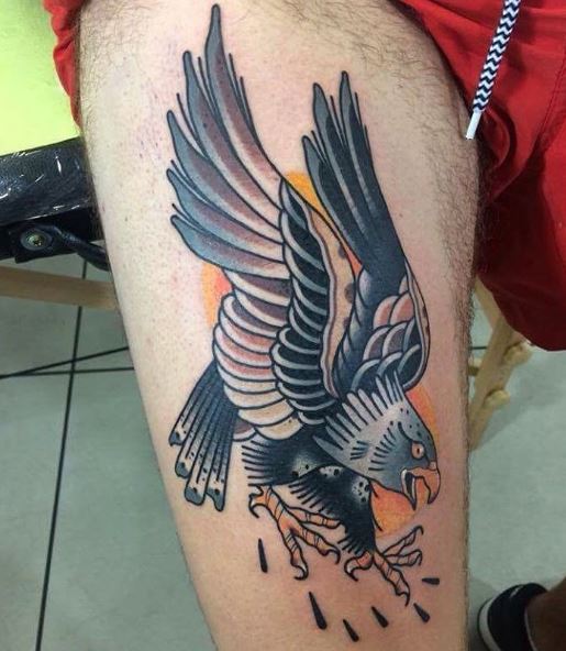 Eagle Tatto On Arm 31