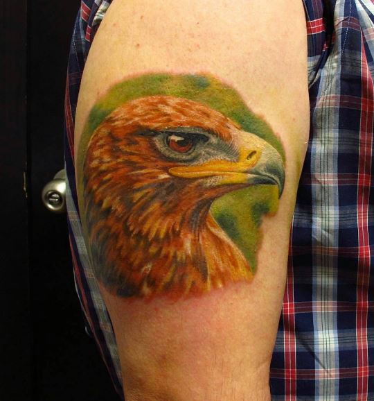 Eagle Tatto On Arm 32