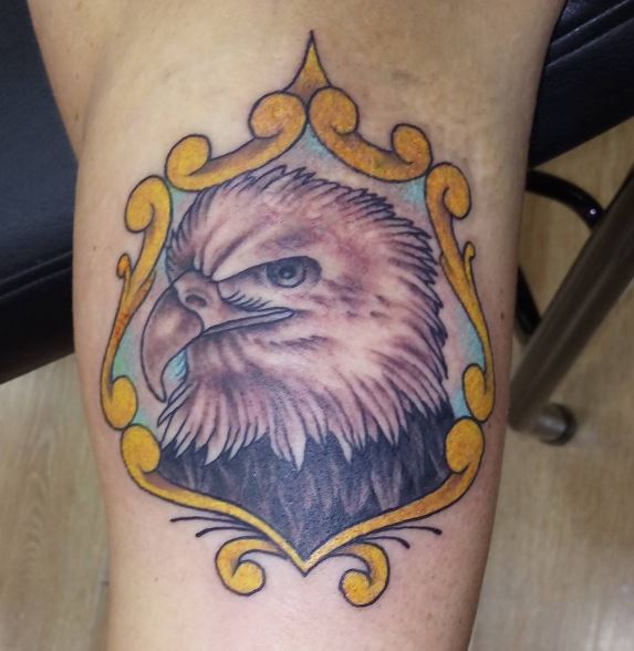 Eagle Tatto On Arm 7