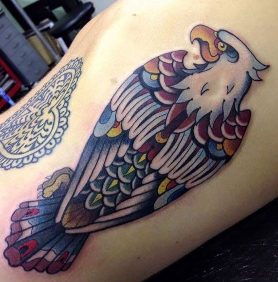 Eagle Tatto On Arm19