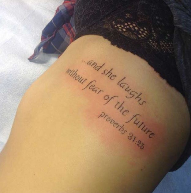 Heart Touching Bible Tattoo Design And Ideas