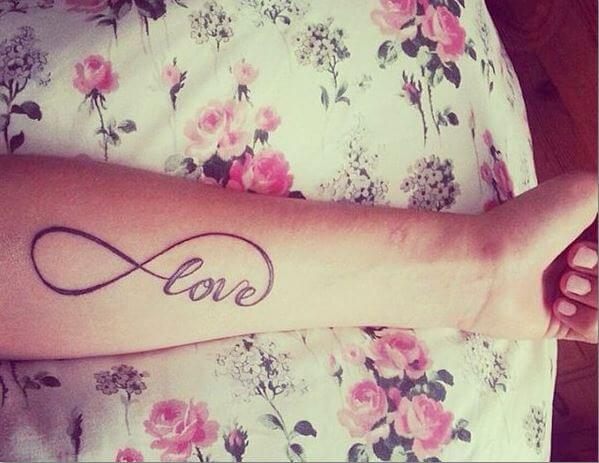 Infinity Tattoos Designs For Lovers