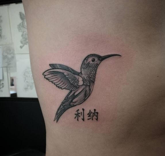 Japaness Hummingbird Tattoos Design And Ideas