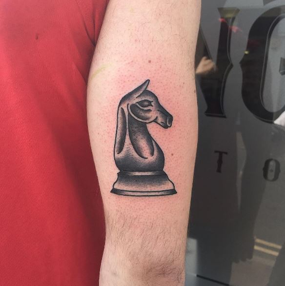 Knight Chess Tattoos Design And Ideas