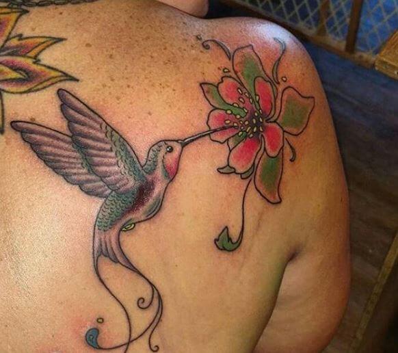 Latest Stylish Hummingbird Tattoos Design