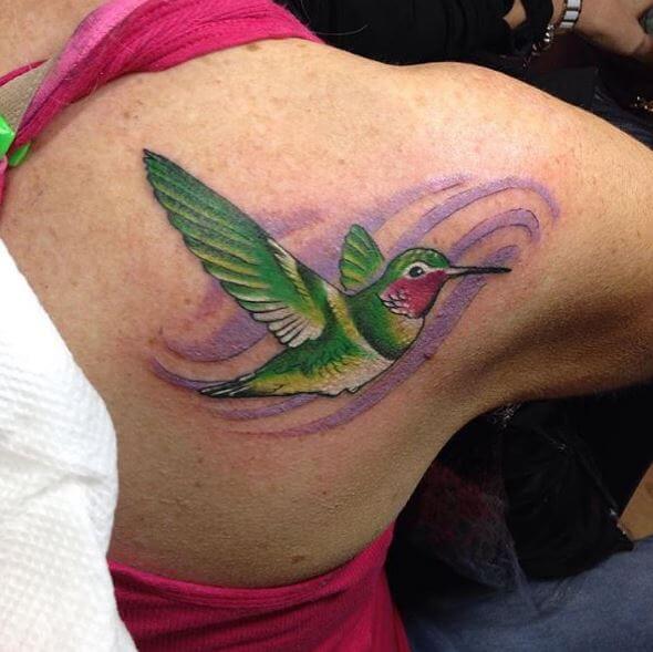 Little Hummingbird Tattoos Design And Ideas