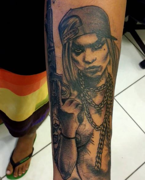 50+ Cool Gangster Tattoos For Females (2023)