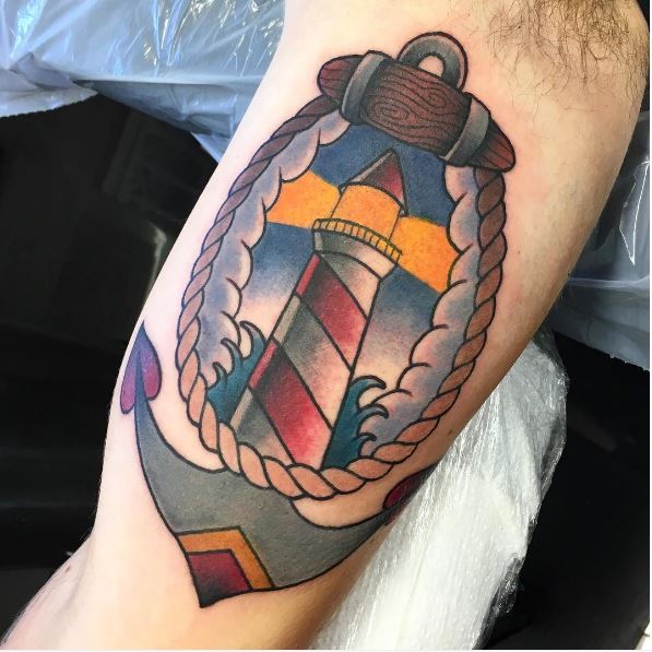 Nautical Dreamcatcher Tattoo
