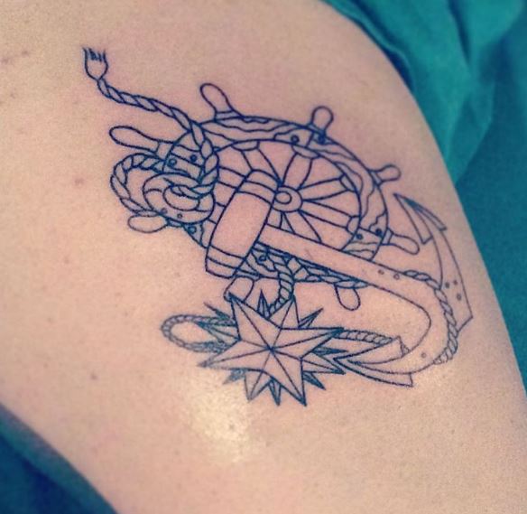 Simple Anchor Tattoos Design And Ideas