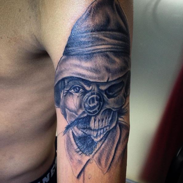 Skull Gangsta Tattoos Design And Ideas