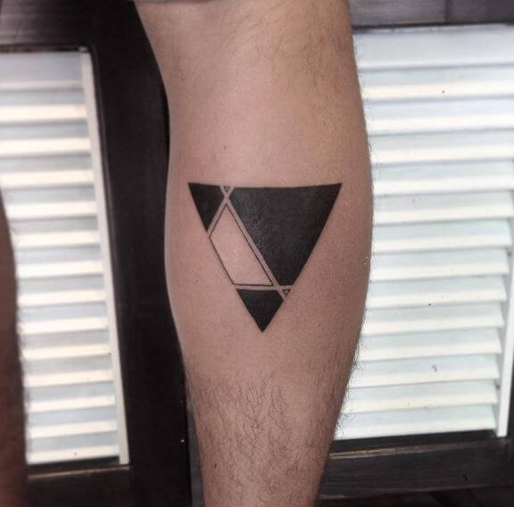 Spontaneous Triangle Tattoos Design