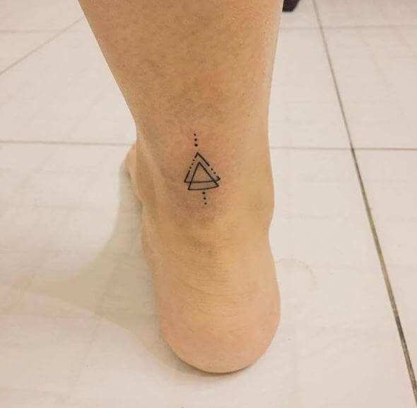 Tiny Triangle Tattoos Design And Ideas For Men