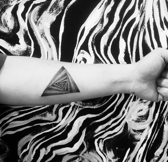 Triangle Tattoos Pictures
