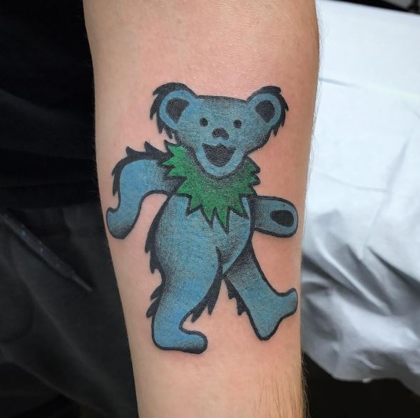 Water Color Bear Tattoos Design And Ideas
