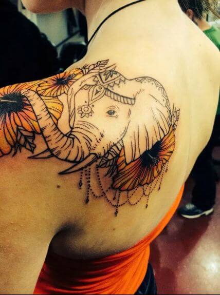 Amazing Elephant Tattoos