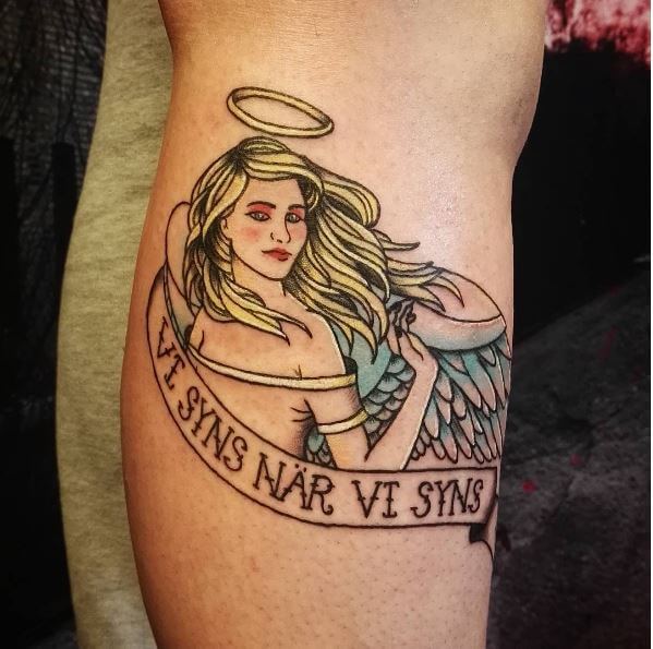 Angel Halo Tattoo