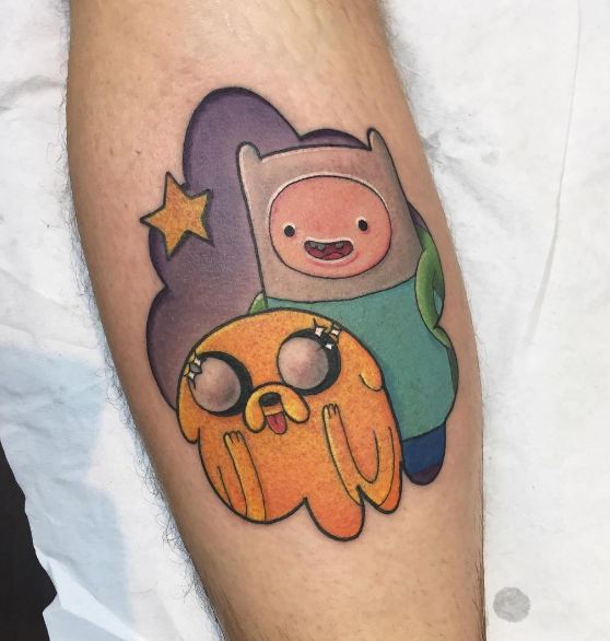 Anime Adventure Time Tattoos