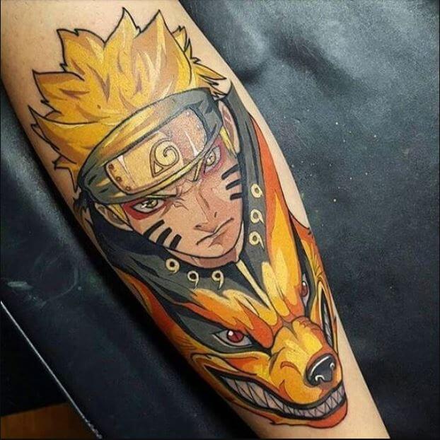 Anime Boy With Tattoos