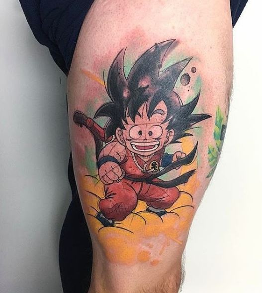 Anime Goku Tattoos