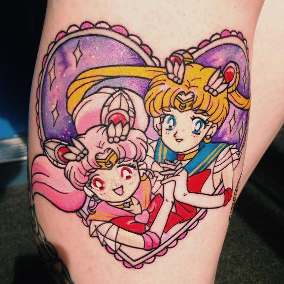 Anime Sailor Moon Tattoos Ideas