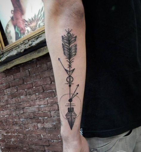 Arrow Tattoos For Guys