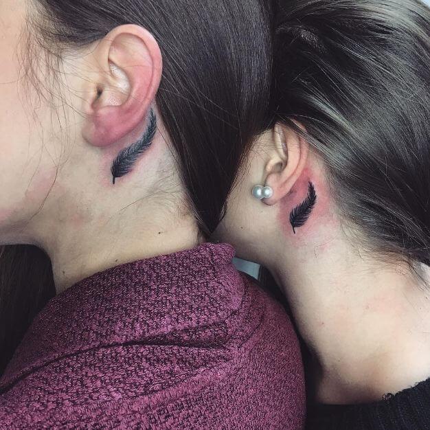 Aunt And Niece Matching Tattoos