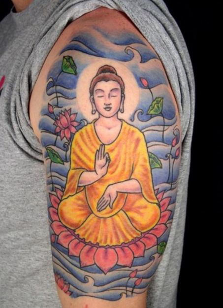 Buddha Half Sleeve Tattoos
