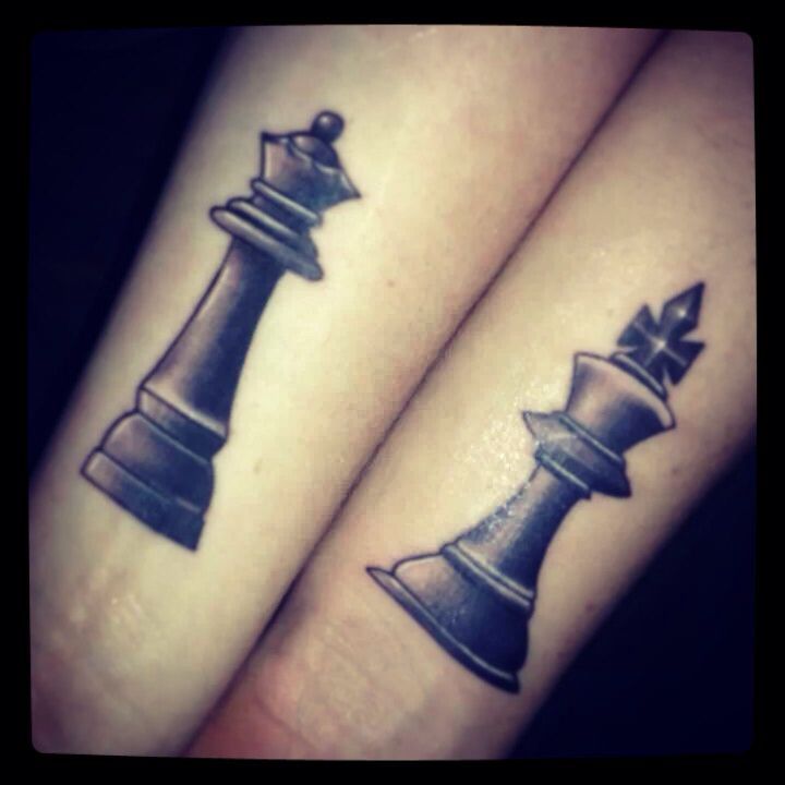 rook chess piece tattoo.