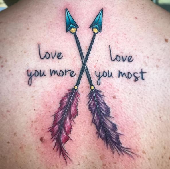 Colorful Arrow Tattoos