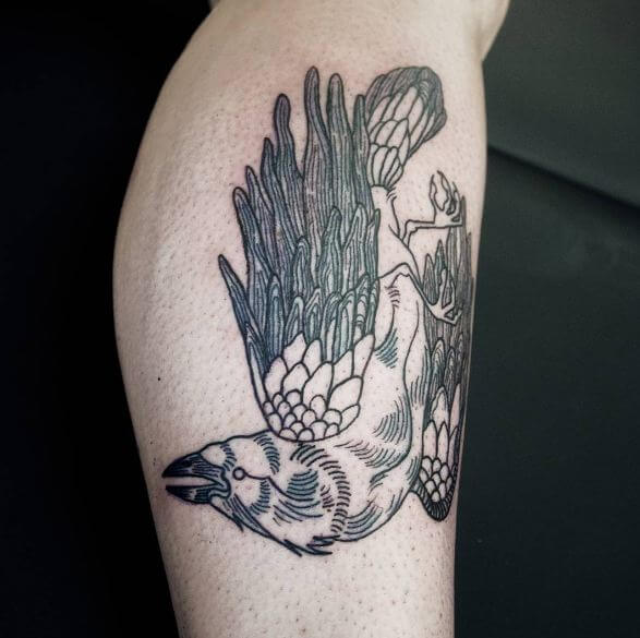 Crow Raven Tattoos