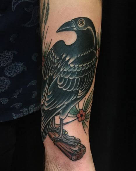 Crow Tattoos Pictures