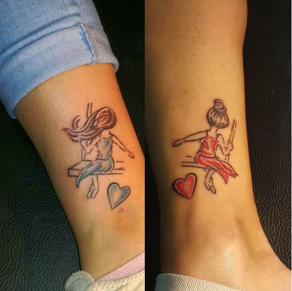 Cute Sister Tattoos