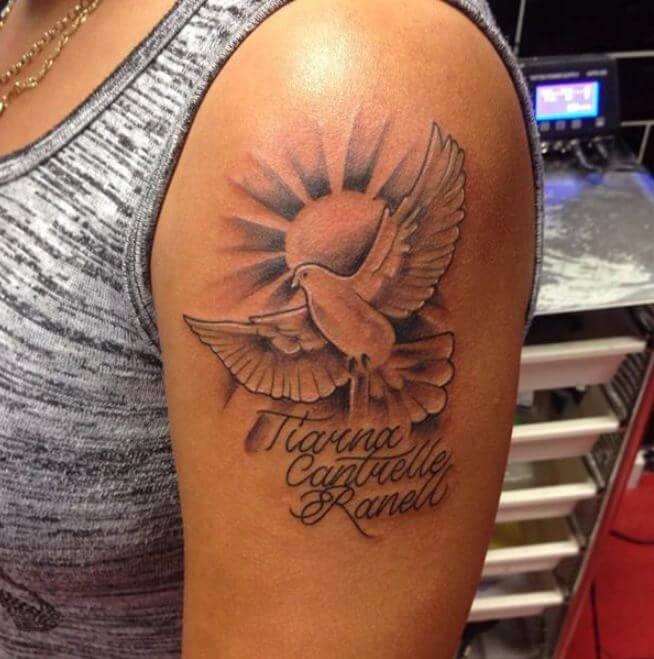 Dove Bird Tattoos