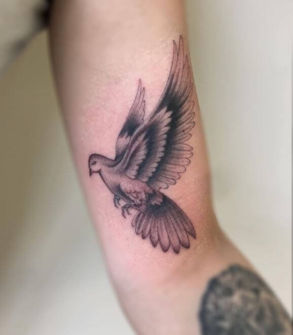 Dove Flying Tattoo Designs