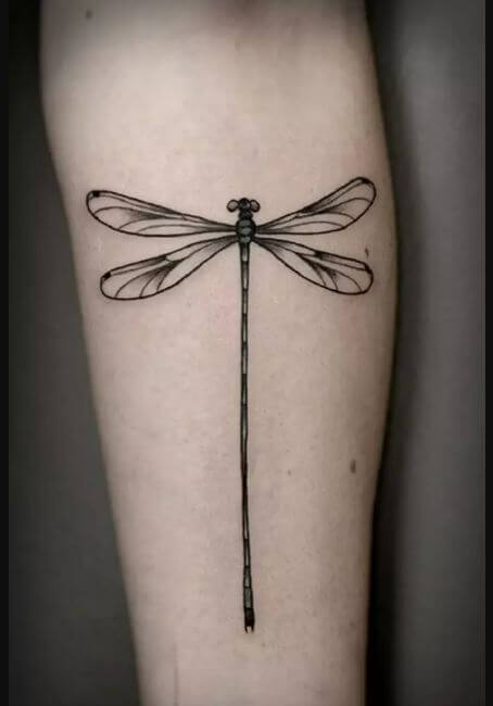 Dragonfly Tattoos On Back