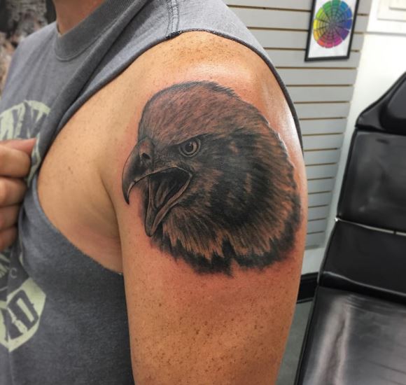 Eagle Tatto On Arm 16