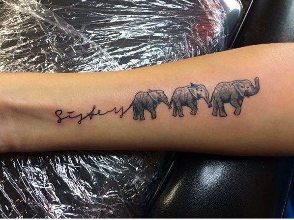 Elephant Sister Tattoos