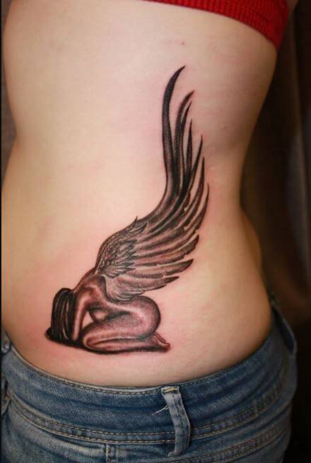 Girls Angel Tattoos