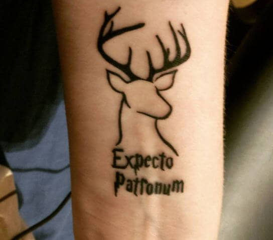Harry Potter Patronus Tattoos