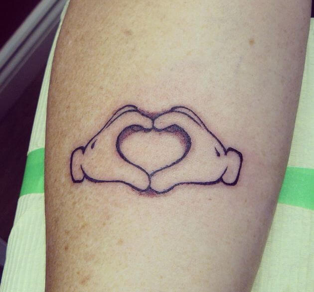Heart Hands Tattoos