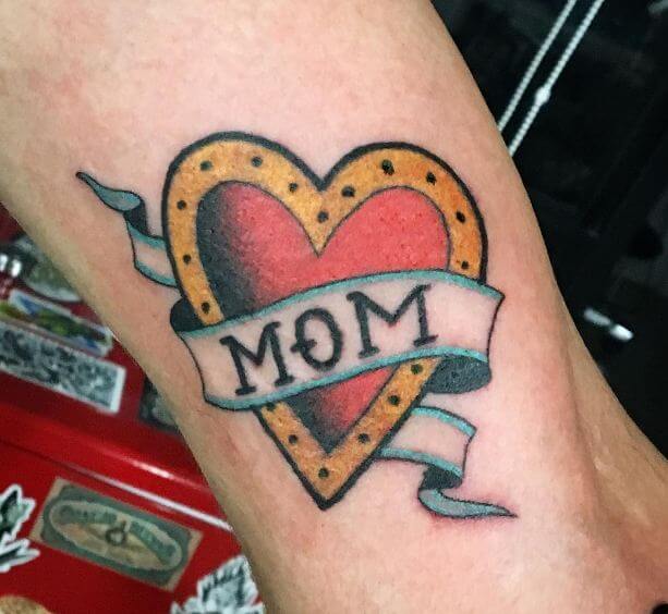 I Heart Mom Tattoos
