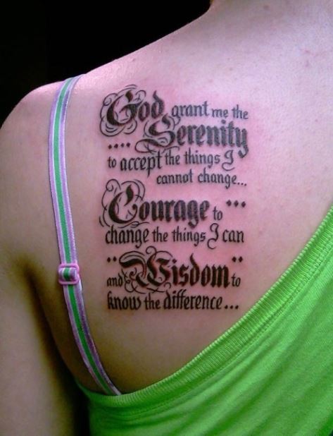 Inspirational Bible Verses Tattoos Ideas