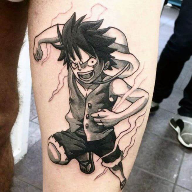 Japanese Anime Tattoos (1)